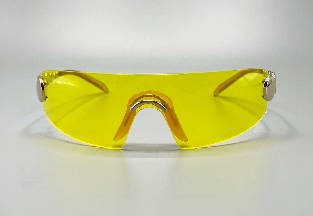 Dior デニムイエロー ミュール 36 Dior Dioract Saffron Yellow Sandals - Size 38 ○ Labellov ○ Buy