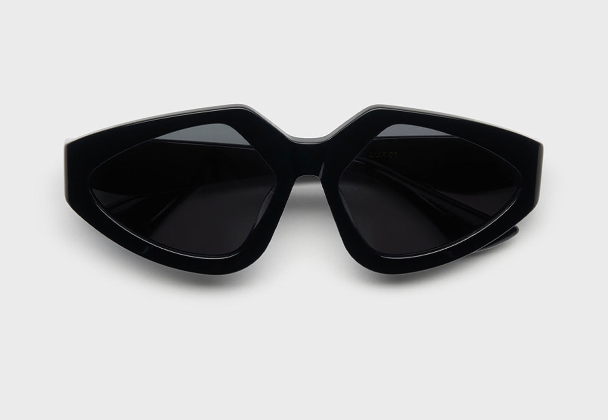 lula pace sunglasses for women in black mazzucchellli acetate high quality premium luxury eyewear