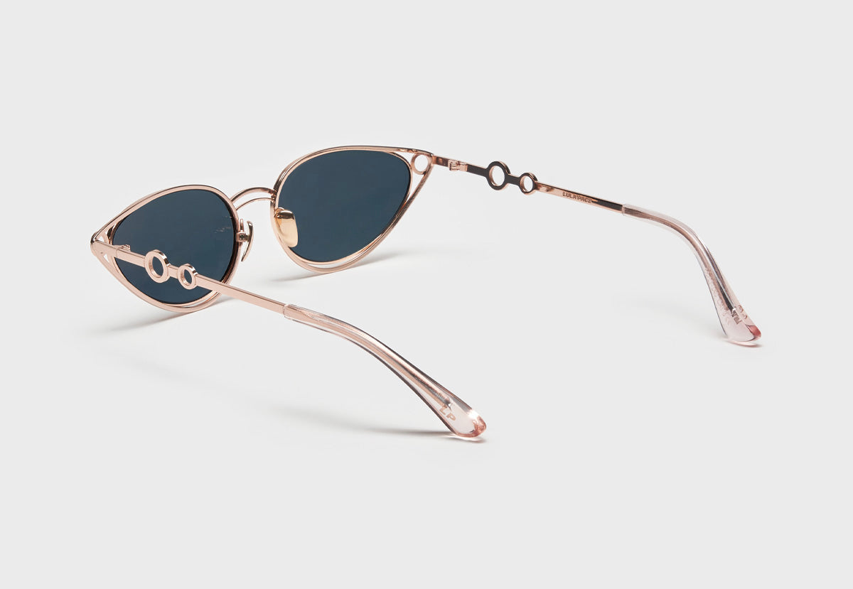 lula pace sunglasses for women metal titanium rose gold high quality premium luxury eyewear