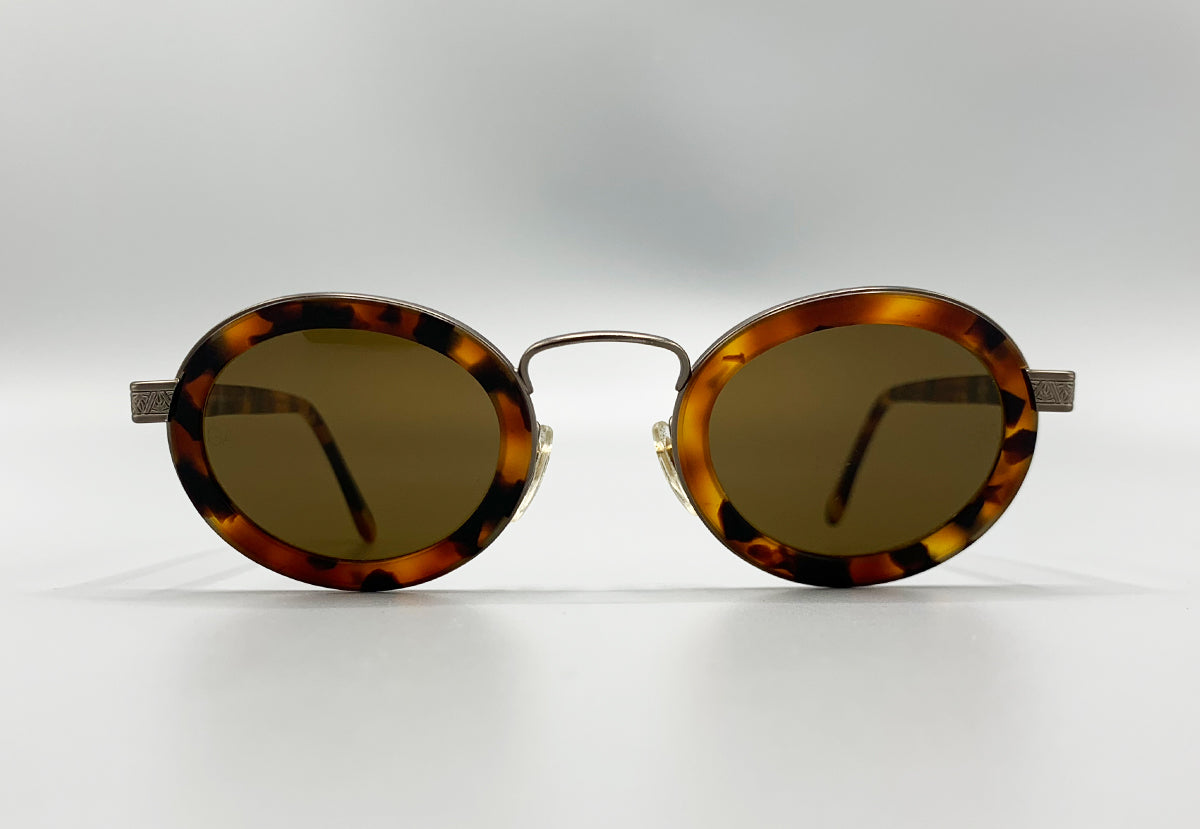 Giorgio Armani 90s Vintage Round Sunglasses