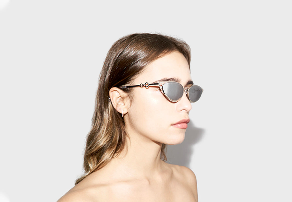 lula pace sunglasses for women metal titanium silver high quality premium luxury eyewear