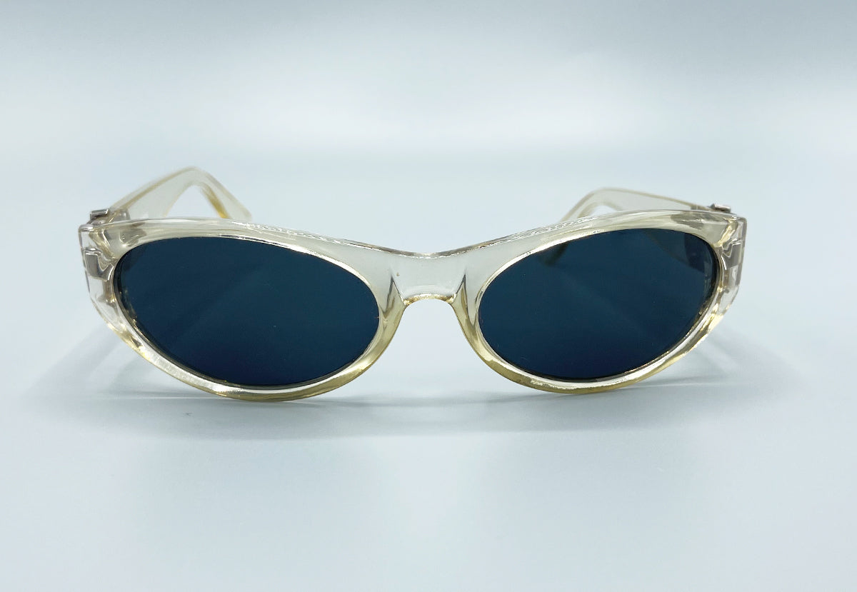 Gianni Versace 90s Oval Sunglasses